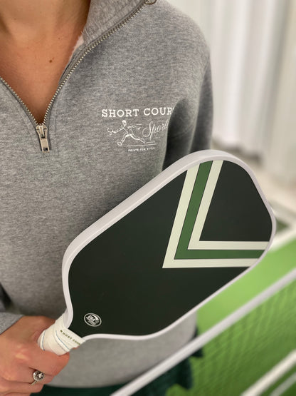 Grey Quarter Zip