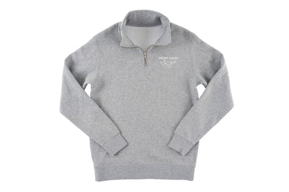 Grey Quarter Zip