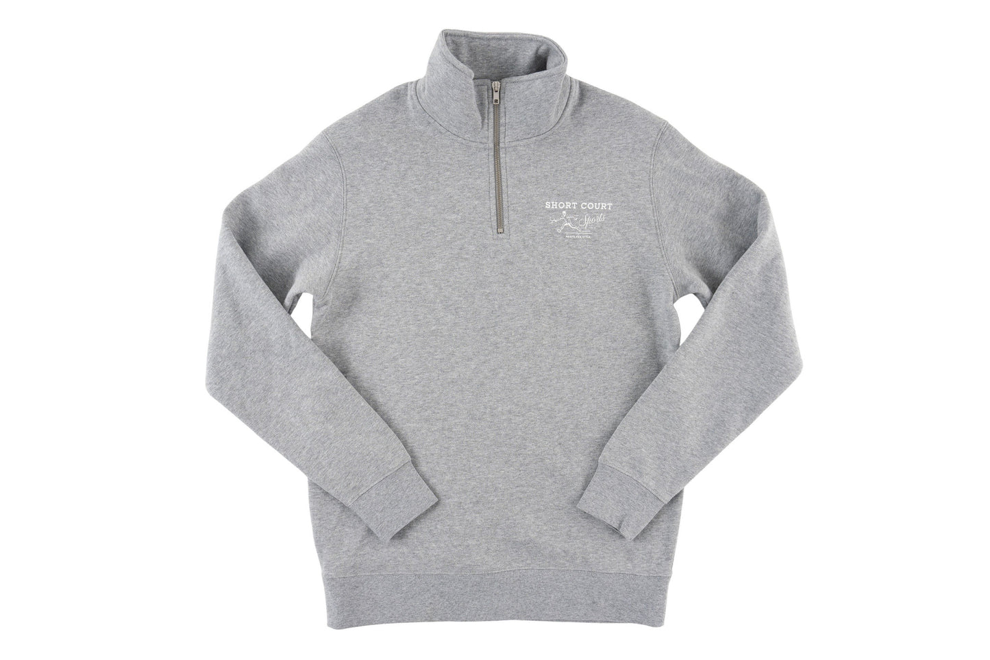 Grey Quarter Zip